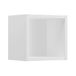 Astral White Armoire murale cubique - H 27,9 x L 26,7 x P 21,3 cm