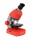 Bresser Junior Microscoop - 40x-640x - Rood - Incl. Accessoires