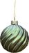 Uniplant Kerstbal swirl rozemarijn 8 cm