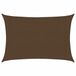 vidaXL Zonnezeil 3x5m HDPE Bruin