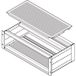 SCHROFF EuropacPRO afdekplaat pour montage latéral, SNCF, 84 pk, 235 mm