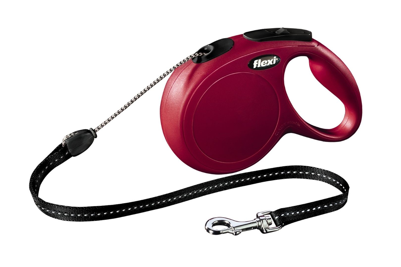 Flexi New Classic - Hondenriem - Rood - M - 8M