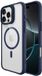 Buddi Hybrid Apple iPhone 16 Pro Hoesje MagSafe Back Cover Transparant Blauw