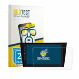 BROTECT - Screenprotector voor Dynavin D10-W211 Premium - Folie Beschermfolie transparant 2 Stuks