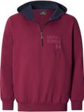 Jan Vanderstorm heren Sweatshirt - 56/58 - donkerrood - Plus Size