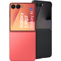 Samsung Galaxy Z Flip 7 256GB Red 5G + Black Back Cover