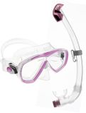 Cressi Estrella & Seal Dry Snorkelset Transparant