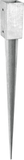 Connex HV4266 Paalhouder/Punt 71X71X150X950 Vvz
