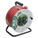 Meister Kabelhaspel H07RN-F3G1,5, IP44-40 m kabel