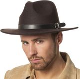 Wilbers & Wilbers Cowboyhoed Clint Wolvilt Bruin