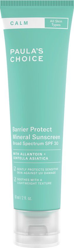Paula's Choice CALM Barrier Protect Mineral Dagcrème SPF 30 - voor de Gevoelige Huid - 60 ml