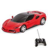 Mondo Motors, Ferrari SF90 Stradale, model op schaal 1:24, snelheid tot 8 km/u, speelgoedauto voor kinderen 63660