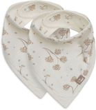 Jollein Slabbetjes Bandana - 2 Stuks - Leafy Dreams