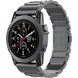 Strap-it Garmin Bracelet titane magnétique Descent MK1 (noir)