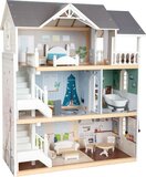 Small Foot - Houten Urban Villa Poppenhuis met Accessoires - 13dlg.