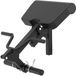 Gorilla Sports Biceps Curl opzetstuk voor trainingsbank - preacher curl accessoire 60 kg - noir