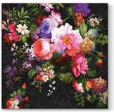 PAW Roses on Velvet papieren servetten