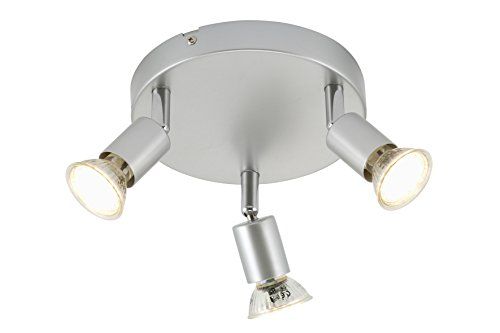 Briloner Leuchten LED Plafondspot Rond Titanium - Draaibaar