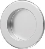Hermeta Schuifdeurkom Rond Aluminium Zilver Geanodiseerd 50mm