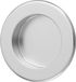 Hermeta Schuifdeurkom Rond Aluminium Zilver Geanodiseerd 50mm