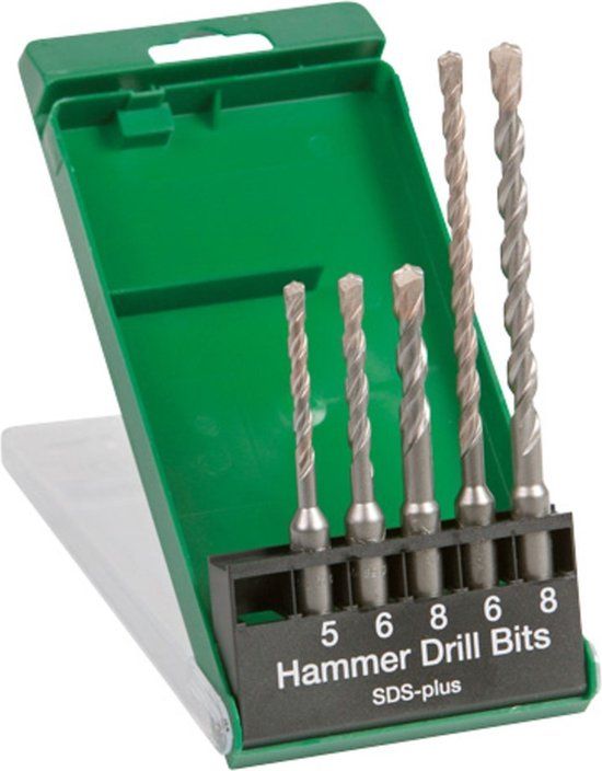 Borenset SDS-Plus Multipack 5-delig - 8717574047165