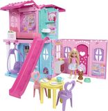 Mattel Barbie Chelsea pop-up huis speelset multicolor