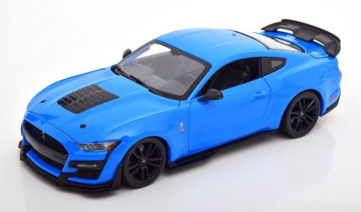 SHELBY Mustang GT500 2020 Blue/Black - 8719247699114