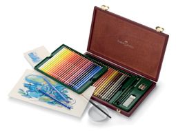 Faber-Castell Albrecht Durer Watercolor Pencils - Wood Case of 48