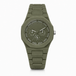 LGT JWLS Windsor Groen Kunststof Horloge met Multifunctionele Wijzerplaat