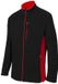 Velilla Bicolor fleece zwart/rood XXXL