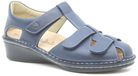 Finn Comfort FUNEN - Wijdte F Blauw Sandalen Vrouwen Leer Maat 42