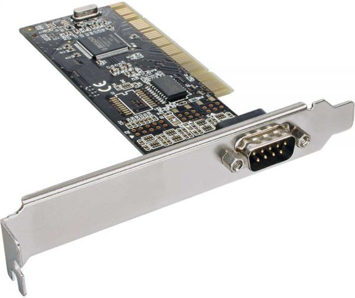 Inline PCI multi-I/O-kaart - Serieel 9p D-sub DB9