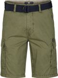 Petrol Industries Heren Twill shorts Overdrive Groen Maat S
