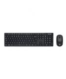 Vultech KM-831W Toetsenbord en Muis Combo - Bedraad - USB - QWERTY Italiaans - Zwart