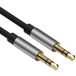 Allteq AK-AU-3,5MM-1 audio kabel 1 m 3.5mm Zwart