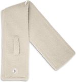 Lodger Babysjaal creme - Teddy fleece - Winter - Handige doorsteeklus