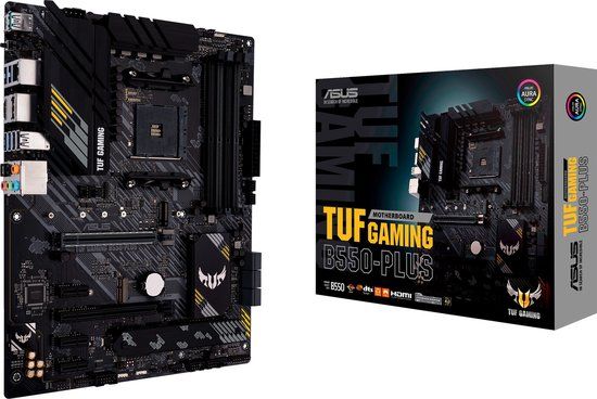 ASUS TUF Gaming B550-PLUS - AMD B550 Socket AM4 ATX Motherboard