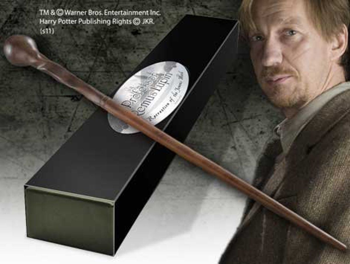 The Noble Collection Remus Lupin Character Wand