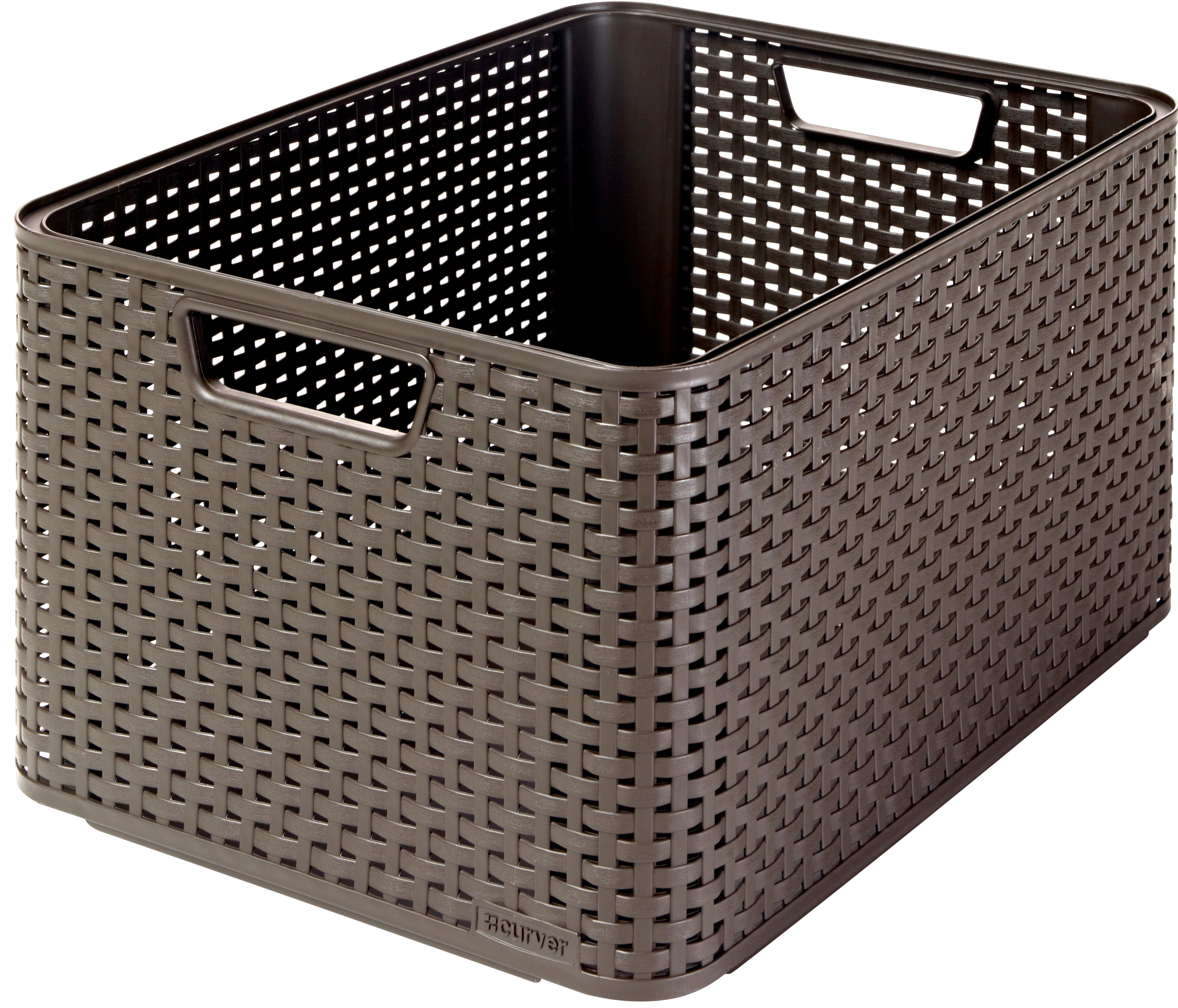 Curver Style mandje L - bruin