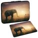 PEDEA Design Tablet PC tas 10,1 inch (25,6 cm) met design muismat, olifant