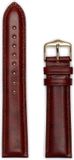 Hirsch Horlogeband - Ascot Goudbruin - Leer - 20mm