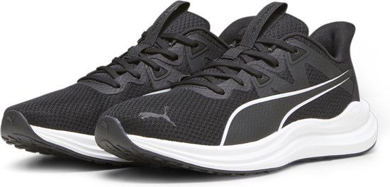 PUMA Reflect Lite Unisex Sportschoenen - Puma Black-Puma Black-Puma White - Maat 45