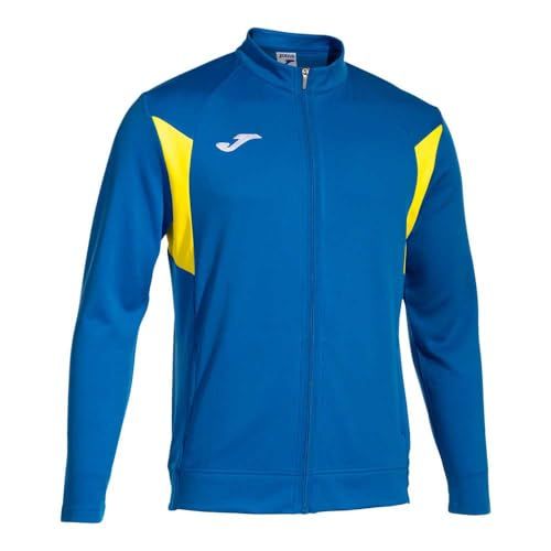Joma Winner III Men's Sweatshirt - Full Zip - King Yellow - 5XS