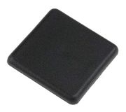 RS PRO Eindkap zwart, 40 x 40 mm, 8 mm, verpakking van 10 stuks