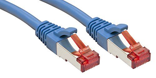 LINDY 47720 RJ45 Netwerkkabel, patchkabel CAT 6 S/FTP 3.00 m Blauw 1 stuk(s)