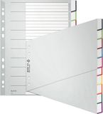 Leitz Kunststof Registerbladen, Blanco, A4 Breedformaat, Schuin