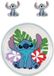 Disney Stitch Earrings and Trinket Tray Set
