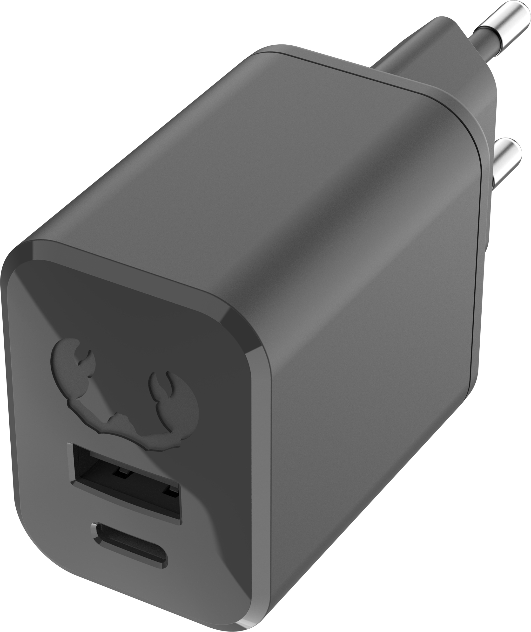 Fresh ’n Rebel Mini Charger USB-C + A PD // 45W - Storm Grey