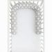 BabyUniverse - Tour de lit - Grijze Pierniki - 200cm - Coussin Minky