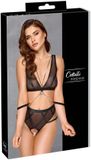 Cottelli BONDAGE Bondage Bra Set L Zwart